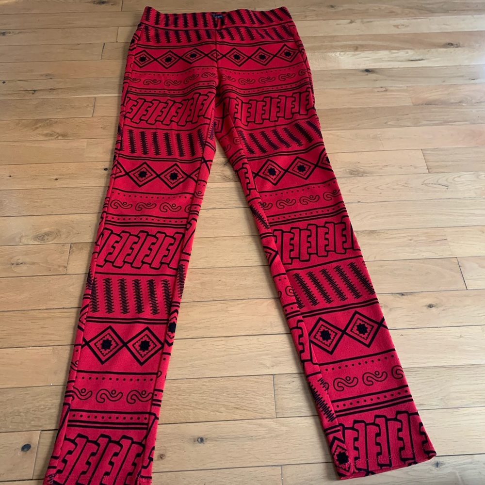 Women’s legging black/red